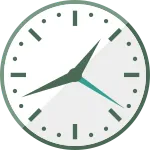 Simple Clock Part 2 SVG Icon